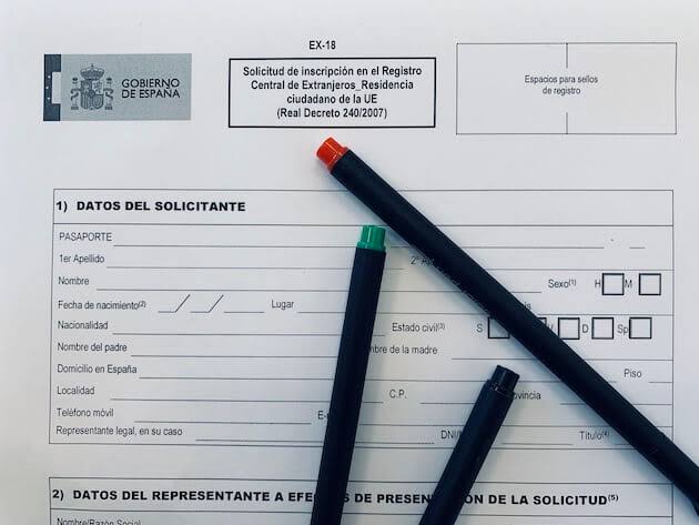 Langer dan drie maanden in Spanje? Dan moet je je als EU-burger registreren