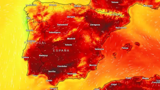 Spanje krijgt opnieuw tropische zondag: tot 40 graden en waarschuwingen in twaalf regio’s