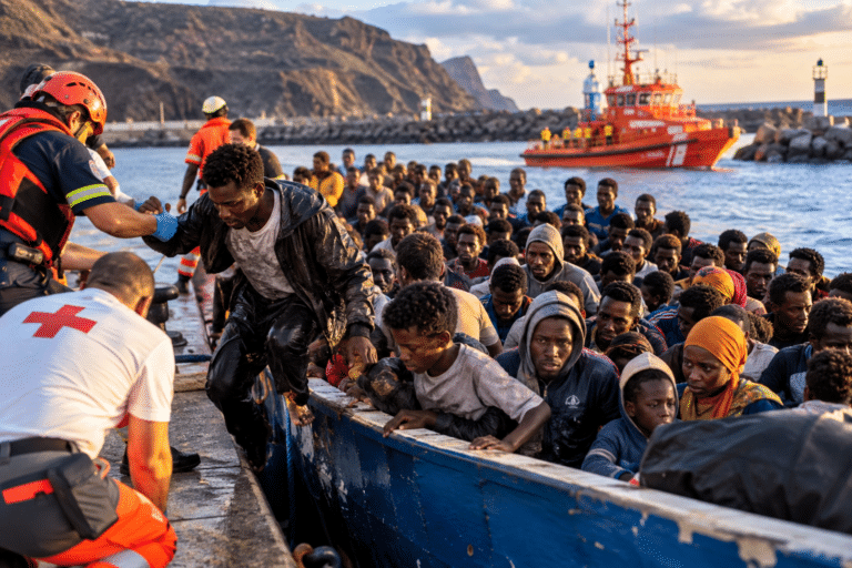 356 migranten komen op één middag aan op El Hierro: 668 aankomsten op Canarische Eilanden in 24 uur