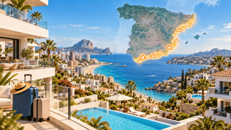 Bijna 8 miljoen woningen in Spanje zijn geen hoofdverblijf: Alicante en Málaga voeren de ranglijsten aan