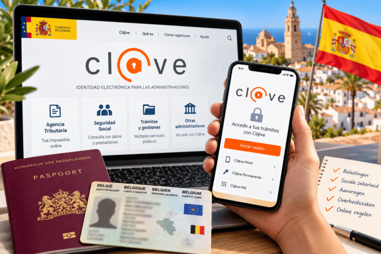 Cl@ve aanvragen in Spanje: zo regel je de Spaanse DigiD stap voor stap