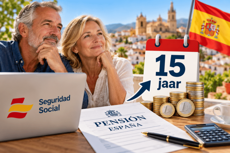 Pensioen in Spanje na 15 jaar werken: hoeveel krijg je en wanneer mag je met pensioen?