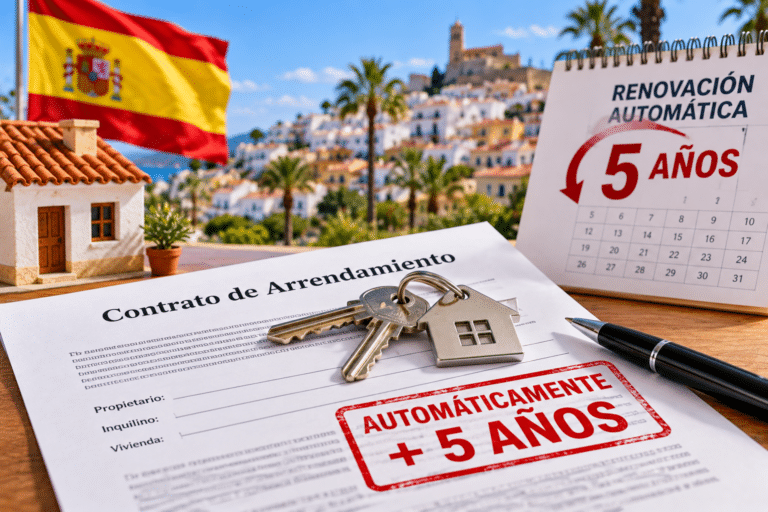 Spanje wil huurcontracten automatisch met vijf jaar verlengen: verhuurders riskeren hoge vergoeding bij opzegging
