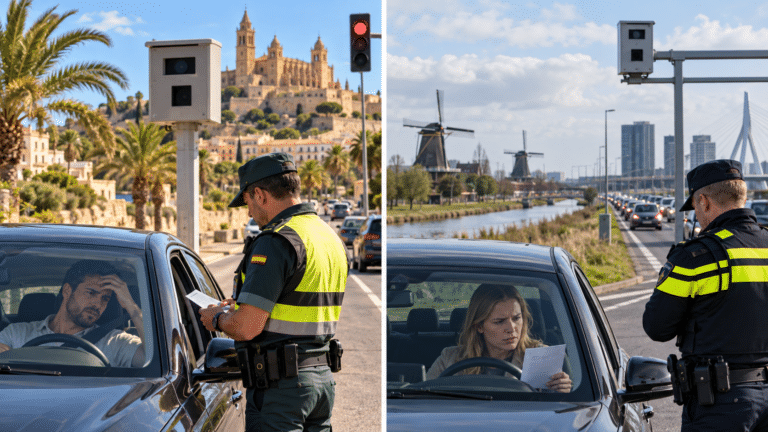 Verkeersboetes in Spanje vaak lager dan in Nederland: dit zijn de grootste verschillen