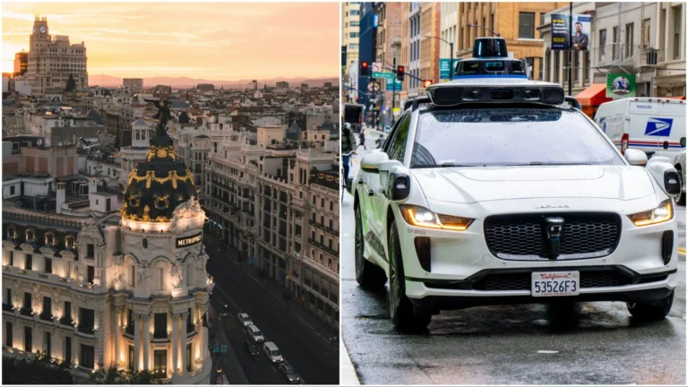Zelfrijdende taxi’s komen naar Spanje: Waymo wil in 2027 zonder chauffeur door Madrid rijden